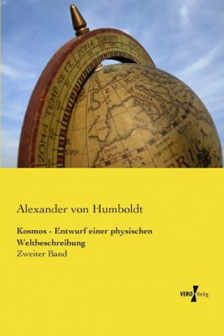 Carte Kosmos - Entwurf einer physischen Weltbeschreibung Alexander von Humboldt