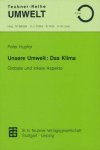 Книга Unsere Umwelt: Das Klima Peter Hupfer