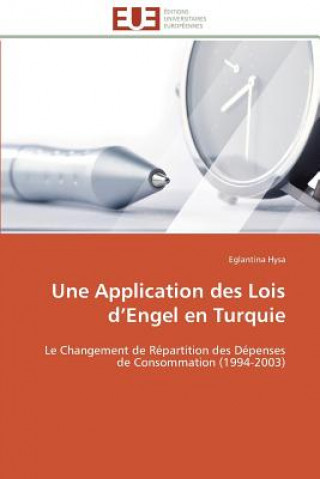 Knjiga Une Application Des Lois D Engel En Turquie Eglantina Hysa