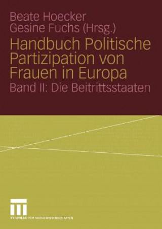 Carte Handbuch Politische Partizipation von Frauen in Europa Gesine Fuchs