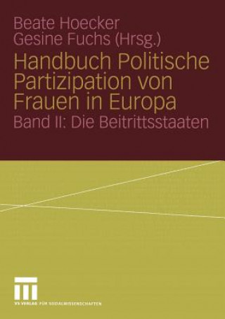 Książka Handbuch Politische Partizipation von Frauen in Europa Gesine Fuchs