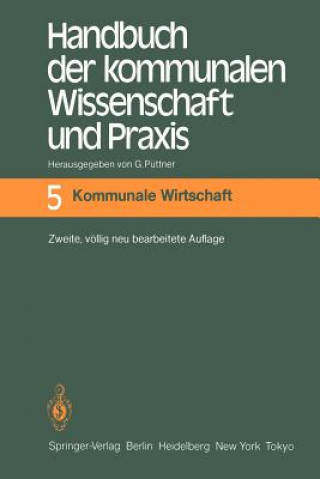 Buch Handbuch Der Kommunalen Wissenschaft und Praxis Günter Püttner