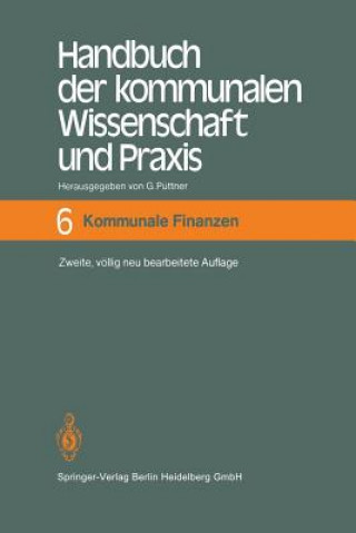 Carte Handbuch Der Kommunalen Wissenschaft Und Praxis Günter Püttner