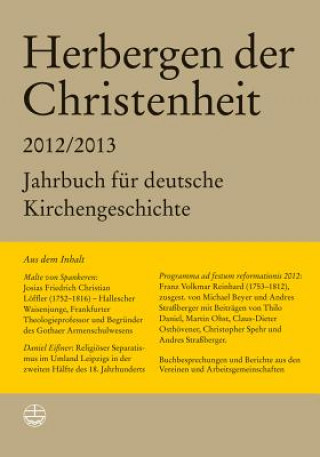 Carte Herbergen der Christenheit 2012/2013 Markus Hein