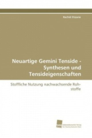 Kniha Neuartige Gemini Tenside - Synthesen und Tensideigenschaften Rachid Ihizane