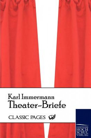 Książka Theater-Briefe Karl Immermann
