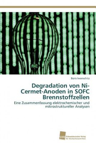 Knjiga Degradation von Ni-Cermet-Anoden in SOFC Brennstoffzellen Boris Iwanschitz