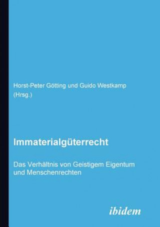 Książka Immaterialg terrecht. Das Verh ltnis von Geistigem Eigentum und Menschenrechten. Horst P Götting