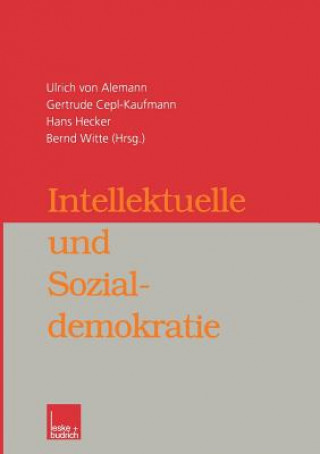 Carte Intellektuelle Und Sozialdemokratie Ulrich Alemann