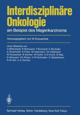 Livre Interdisziplinare Onkologie W. Kozuschek