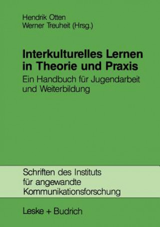 Carte Interkulturelles Lernen in Theorie Und Praxis Hendrik Otten
