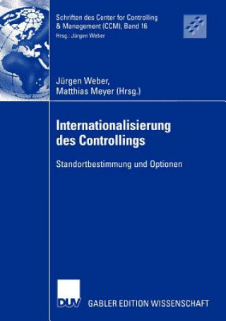 Kniha Internationalisierung des Controllings Matthias Meyer