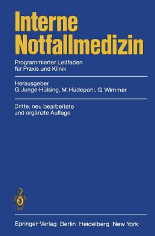 Kniha Interne Notfallmedizin M. Hüdepohl