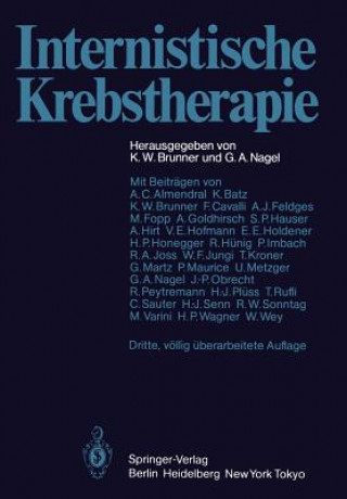 Книга Internistische Krebstherapie K. W. Brunner