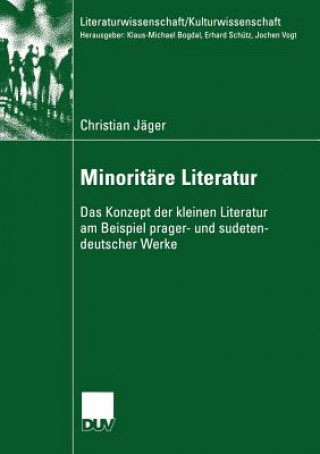 Kniha Minoritare Literatur Christian Jäger