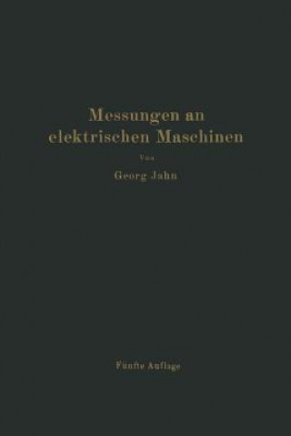 Carte Messungen an Elektrischen Maschinen Georg Jahn