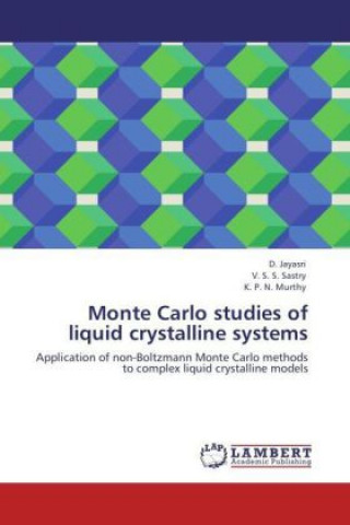 Könyv Monte Carlo studies of liquid crystalline systems D. Jayasri