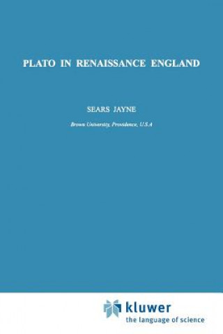 Libro Plato in Renaissance England S. Jayne