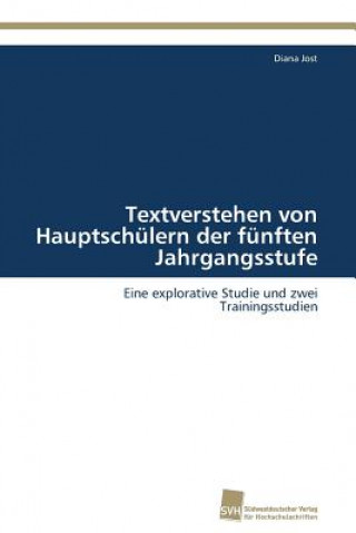 Libro Textverstehen von Hauptschulern der funften Jahrgangsstufe Diana Jost