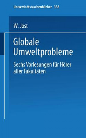 Buch Globale Umweltprobleme W. Jost