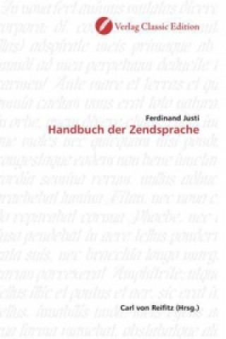 Carte Handbuch der Zendsprache Ferdinand Justi