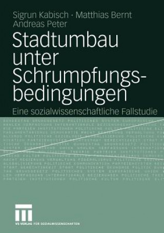 Książka Stadtumbau Unter Schrumpfungsbedingungen Sigrun Kabisch