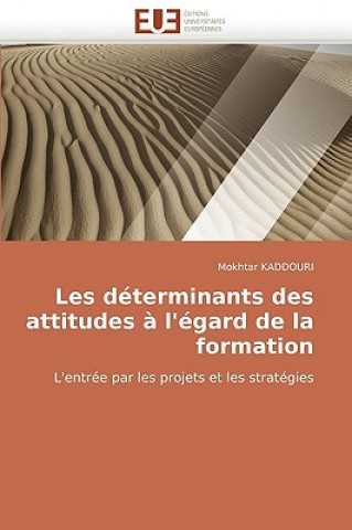 Książka Les D terminants Des Attitudes   l' gard de la Formation Mokhtar Kaddouri