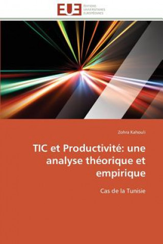 Libro Tic et productivite Zohra Kahouli