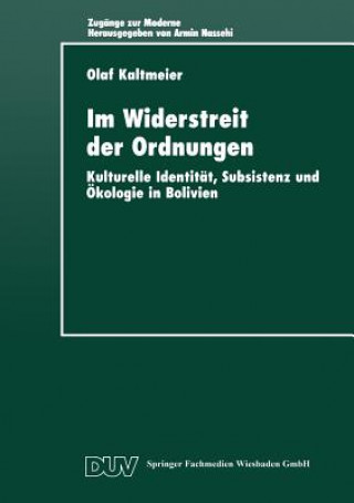 Livre Im Widerstreit Der Ordnungen Olaf Kaltmeier