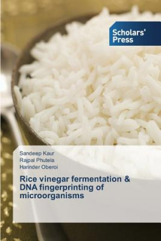 Kniha Rice vinegar fermentation & DNA fingerprinting of microorganisms Sandeep Kaur