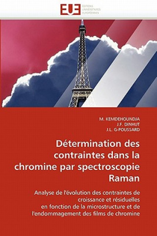 Buch D termination Des Contraintes Dans La Chromine Par Spectroscopie Raman M. Kemdehoundja