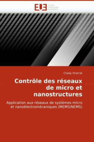 Kniha Contrôle des réseaux de micro et nanostructures Chady Kharrat