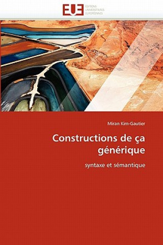 Kniha Constructions de  a G n rique Miran Kim-Gautier