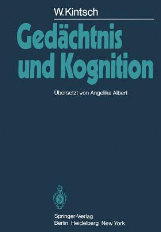 Knjiga Gedachtnis und Kognition W. Kintsch