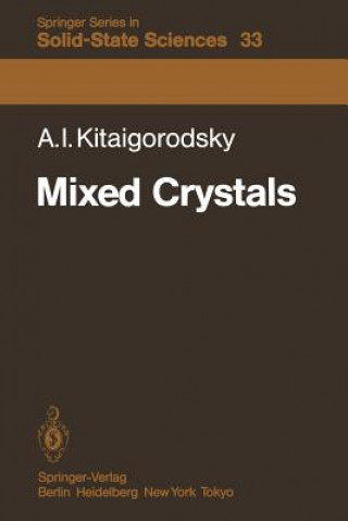 Knjiga Mixed Crystals A. I. Kitaigorodsky