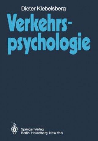 Book Verkehrspsychologie D. Klebelsberg