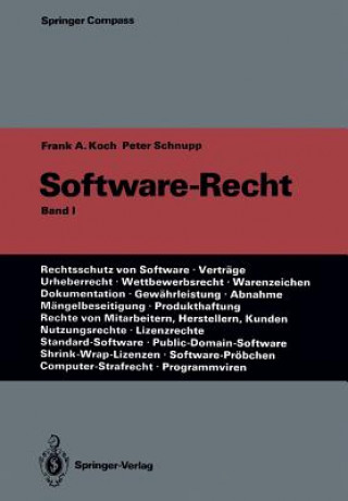 Książka Software-Recht Frank A. Koch