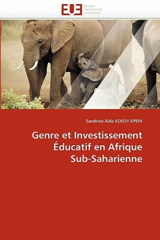 Carte Genre et investissement educatif en afrique sub-saharienne Sandrine A. Koissy-Kpein