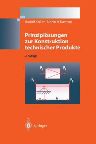 Kniha Prinziplösungen zur Konstruktion technischer Produkte Rudolf Koller