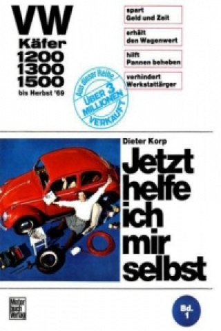 Kniha VW Käfer 1200/1300/1500  bis Herbst '69 Dieter Korp