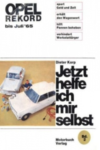 Kniha Opel Rekord A Dieter Korp