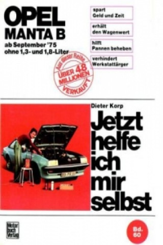 Kniha Opel Manta B Dieter Korp