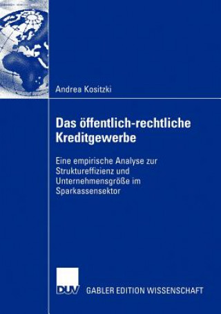 Kniha Offentlich-rechtliche Kreditgewerbe Andrea Kositzki
