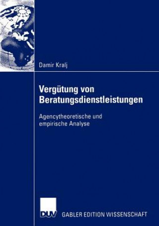 Knjiga Vergutung Von Beratungsdienstleistungen Damir Kralj