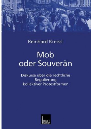Kniha Mob Oder Souverï¿½n Reinhard Kreissl