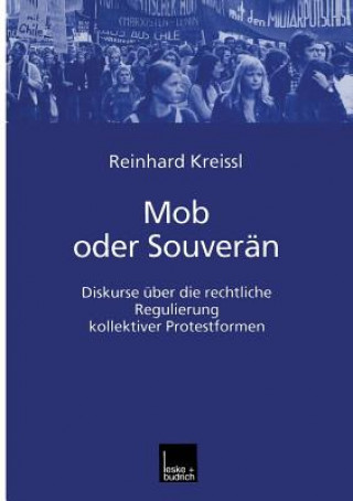 Libro Mob Oder Souverï¿½n Reinhard Kreissl