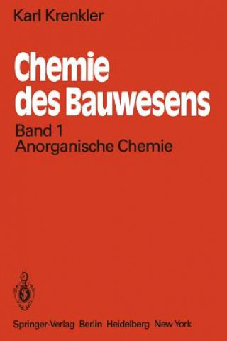 Βιβλίο Chemie des Bauwesens K. Krenkler