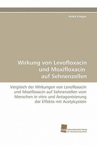 Carte Wirkung Von Levofloxacin Und Moxifloxacin Auf Sehnenzellen André Krieger