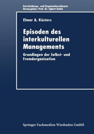 Kniha Episoden Des Interkulturellen Managements Elmar A. Küsters