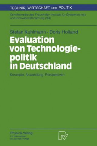 Könyv Evaluation von Technologiepolitik in Deutschland Stefan Kuhlmann